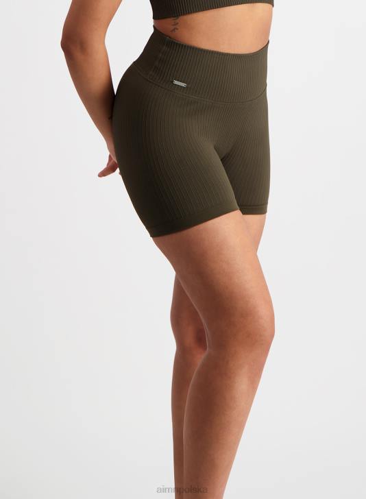 odzież JF4L500 kobiety AIM'N Szorty motocyklowe midi w kolorze khaki