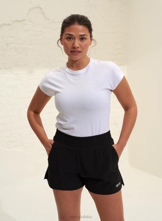 odzież JF4L504 kobiety AIM'N czarne, niezbędne spodenki