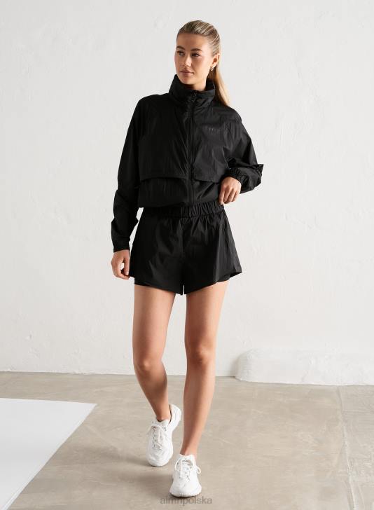 odzież JF4L517 kobiety AIM'N czarne spodenki terenowe