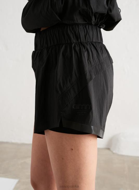 odzież JF4L517 kobiety AIM'N czarne spodenki terenowe