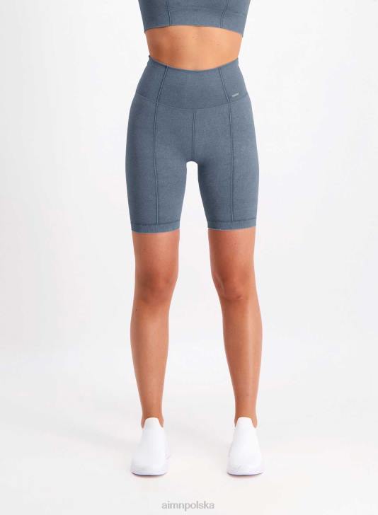 odzież JF4L535 kobiety AIM'N Spodenki motocyklowe ze spranego denimu, bezszwowe