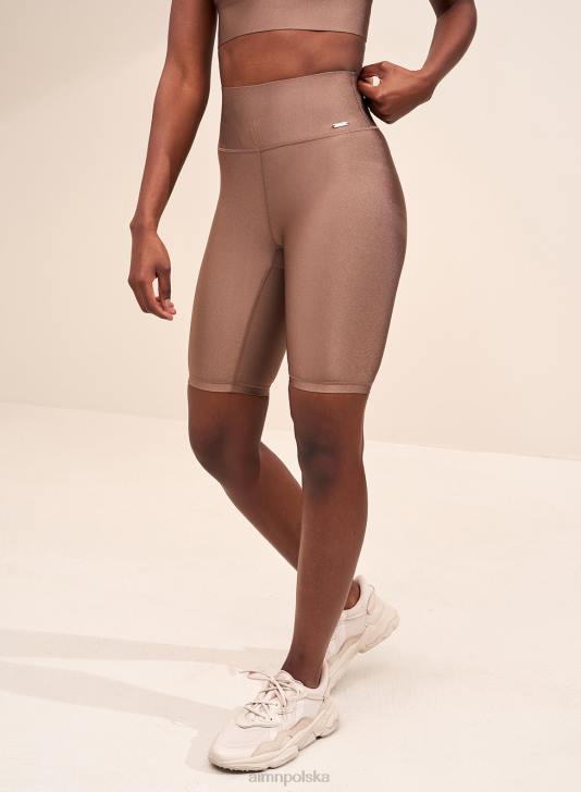 odzież JF4L538 kobiety AIM'N Błyszczące spodenki motocyklowe macchiato