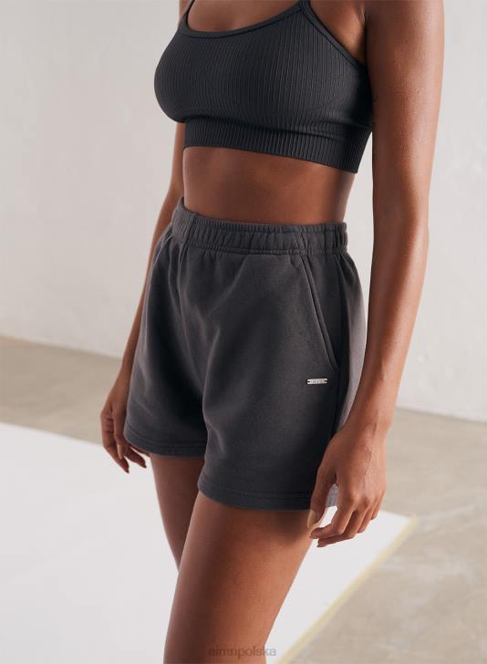 odzież JF4L541 kobiety AIM'N Szorty dresowe w kolorze cienistoszarym