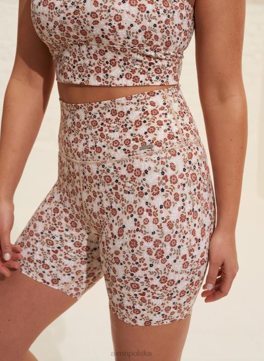 odzież JF4L545 kobiety AIM'N Krótkie spodenki motocyklowe midi w kolorze fleur rouge