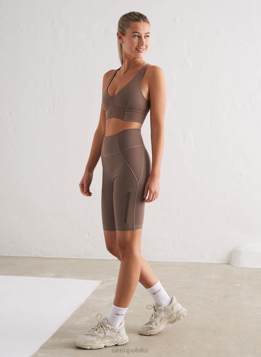 odzież JF4L547 kobiety AIM'N Outdoorowe spodenki motocyklowe macchiato