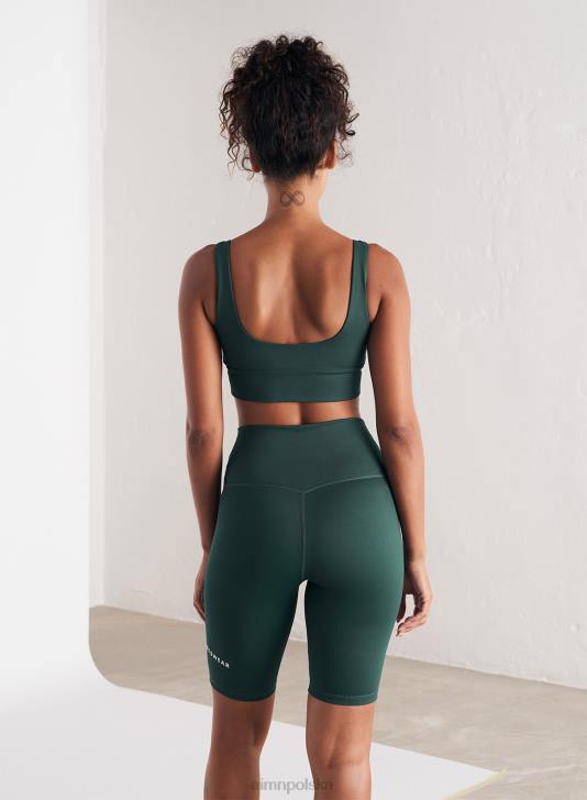 odzież JF4L561 kobiety AIM'N Szorty motocyklowe w kolorze sosnowej zieleni