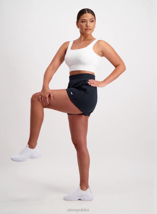 odzież JF4L581 kobiety AIM'N granatowe wygodne spodenki