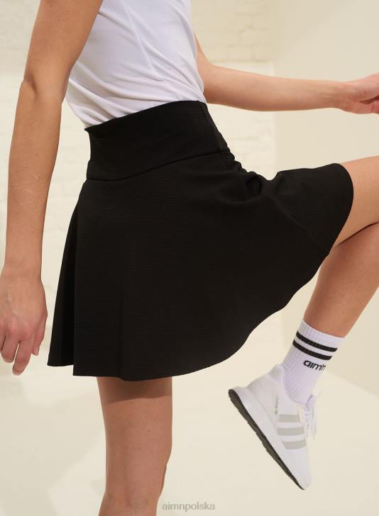 odzież JF4L585 kobiety AIM'N czarna, luksusowa skort