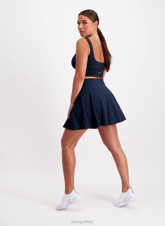 odzież JF4L588 kobiety AIM'N granatowe, luksusowe spodenki tenisowe