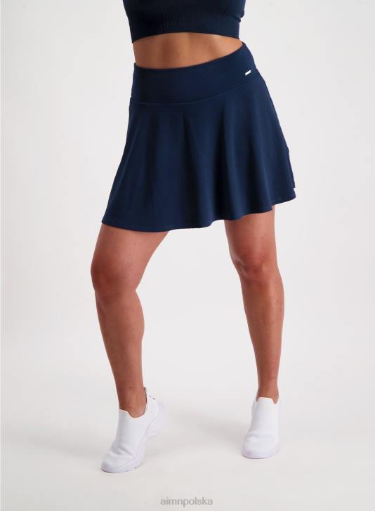 odzież JF4L588 kobiety AIM'N granatowe, luksusowe spodenki tenisowe