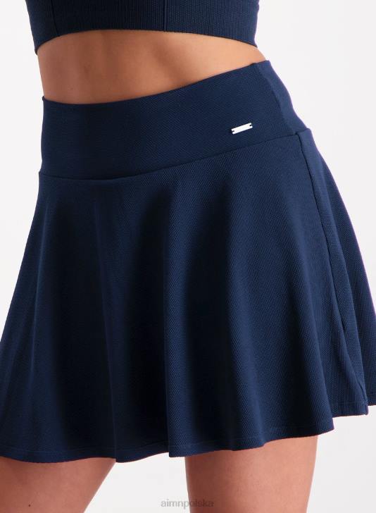 odzież JF4L588 kobiety AIM'N granatowe, luksusowe spodenki tenisowe