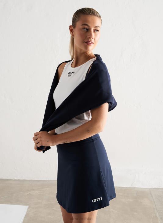 odzież JF4L599 kobiety AIM'N granatowy rdzeń skort