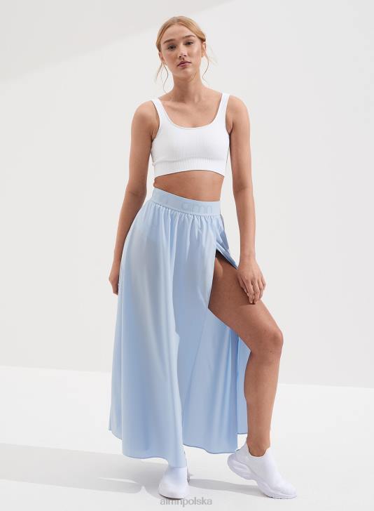 odzież JF4L609 kobiety AIM'N jasnoniebieska spódnica maxi