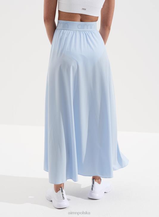 odzież JF4L609 kobiety AIM'N jasnoniebieska spódnica maxi