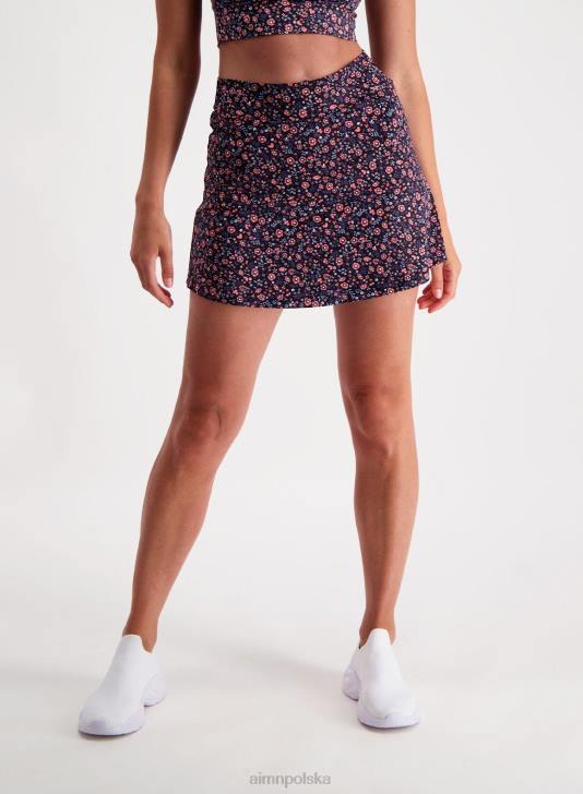 odzież JF4L628 kobiety AIM'N fleurowa spódnica