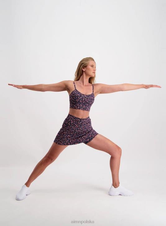 odzież JF4L628 kobiety AIM'N fleurowa spódnica