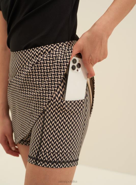 odzież JF4L632 kobiety AIM'N les angles skort