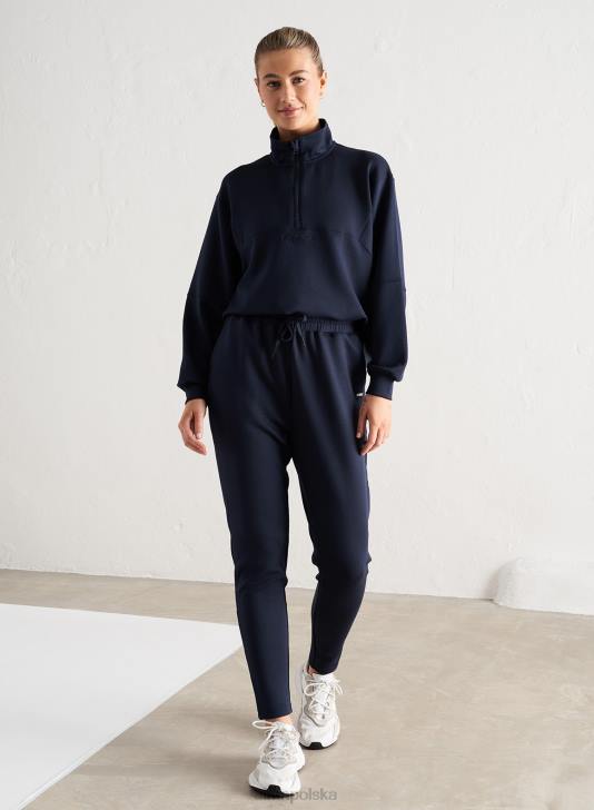 odzież JF4L662 kobiety AIM'N granatowe wygodne spodnie dresowe