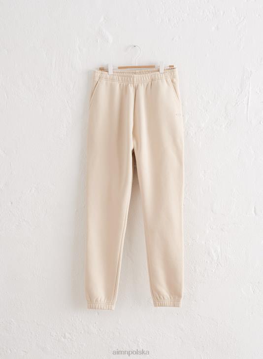 odzież JF4L672 kobiety AIM'N Klasyczne spodnie dresowe cafe au lait