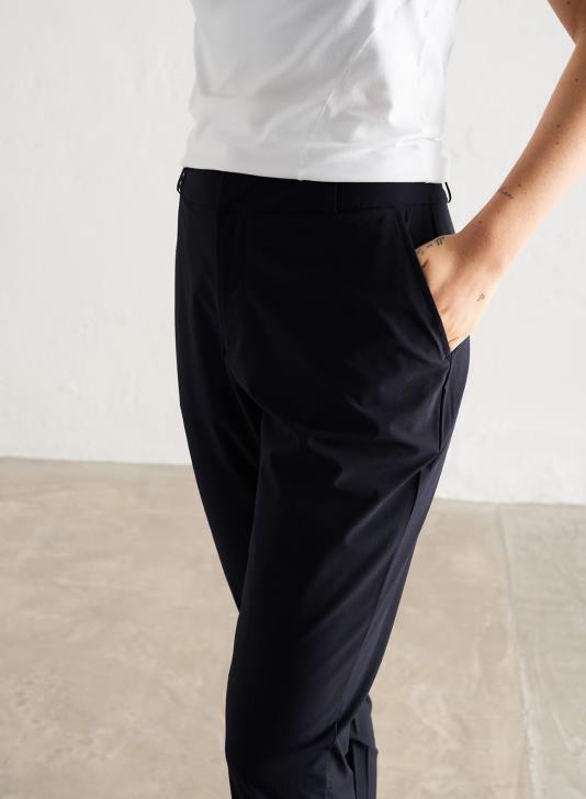 odzież JF4L707 kobiety AIM'N granatowe spodnie techniczne