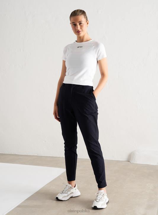 odzież JF4L707 kobiety AIM'N granatowe spodnie techniczne