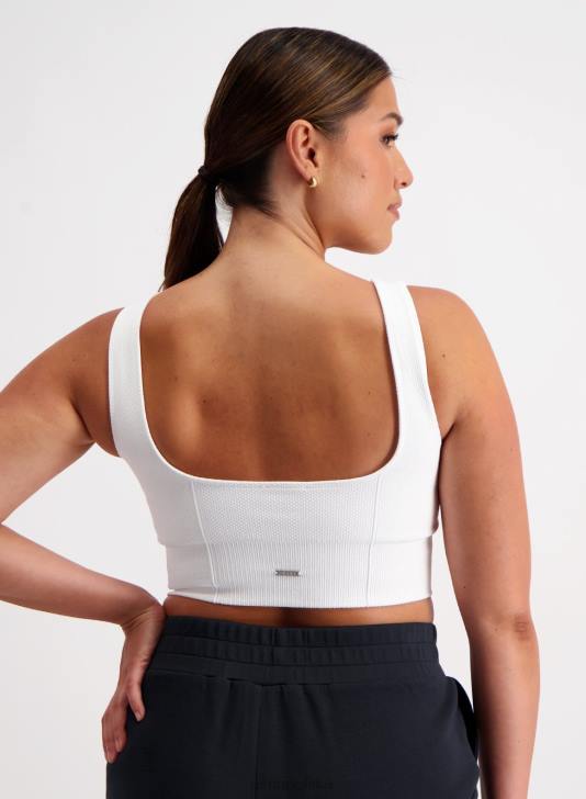 odzież JF4L164 kobiety AIM'N biały luksusowy biustonosz bezszwowy