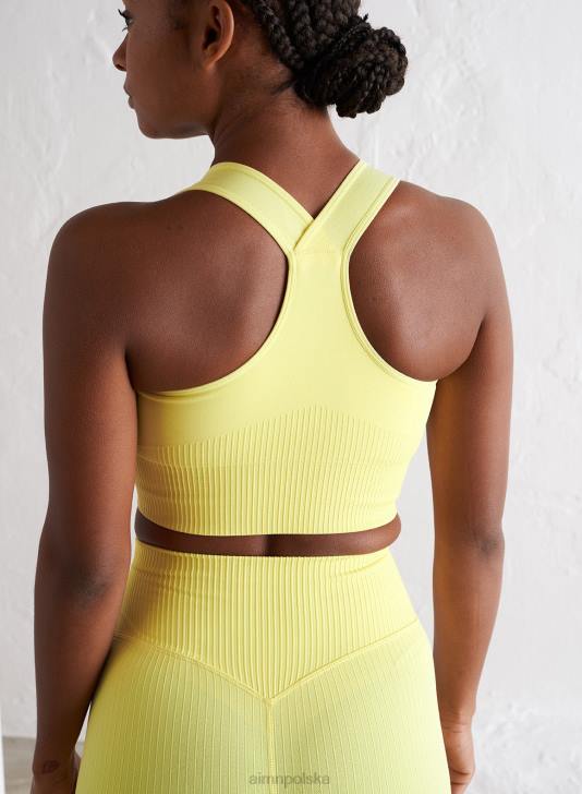 odzież JF4L167 kobiety AIM'N Biustonosz ze ściągaczem o wysokim wsparciu i lemoniadzie