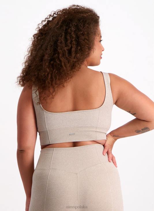 odzież JF4L180 kobiety AIM'N beżowy luksusowy biustonosz bezszwowy
