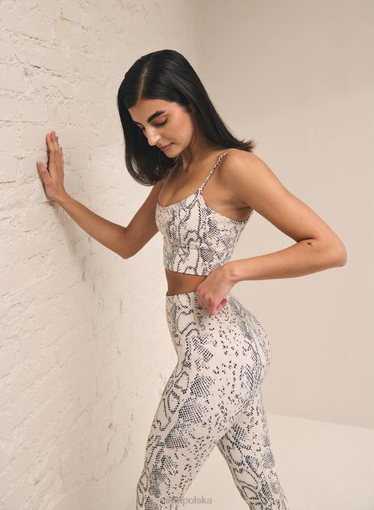 odzież JF4L188 kobiety AIM'N Biustonosz typu viper z paskiem w kolorze owsa