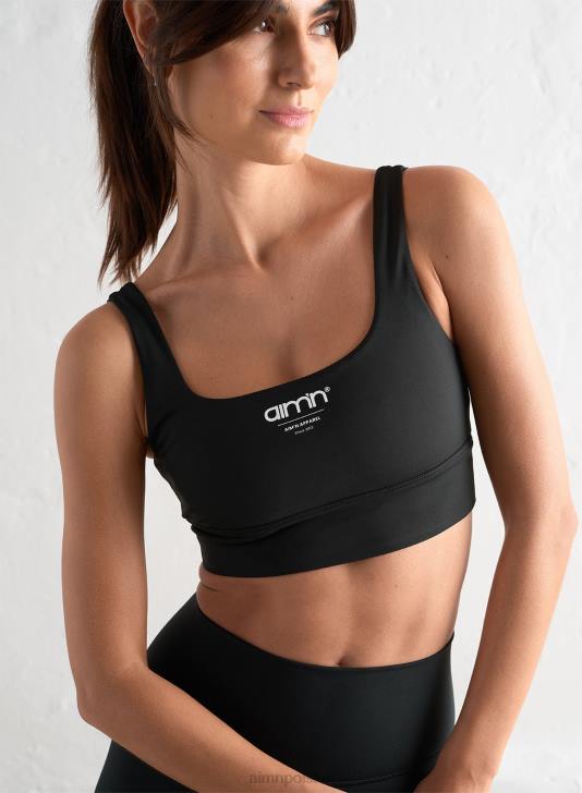 odzież JF4L204 kobiety AIM'N Biustonosz z czarnym brzegiem