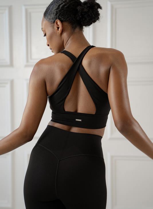 odzież JF4L207 kobiety AIM'N czarny biustonosz Bosbabe