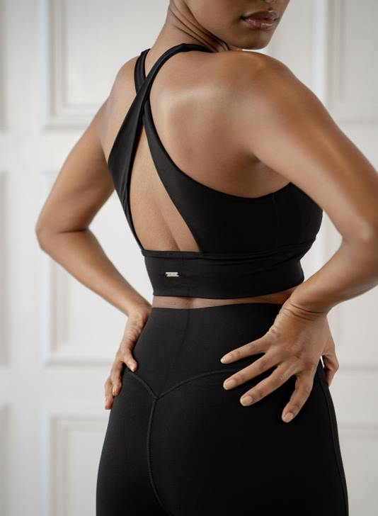 odzież JF4L207 kobiety AIM'N czarny biustonosz Bosbabe