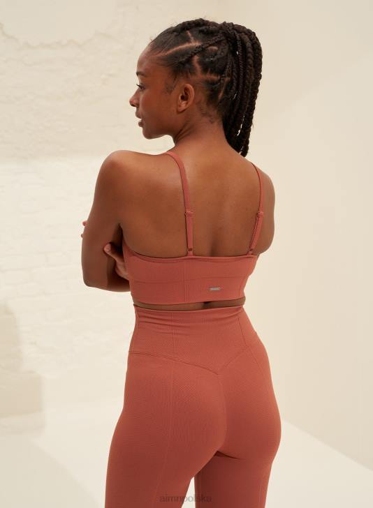 odzież JF4L248 kobiety AIM'N Rouge luksusowy biustonosz z bezszwowymi paskami