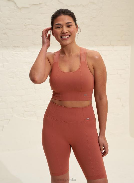 odzież JF4L251 kobiety AIM'N Rouge luxe, bezszwowy biustonosz z wysokim wsparciem