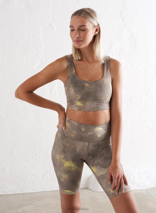 odzież JF4L258 kobiety AIM'N Biustonosz z nadrukiem lemoniady i wzorem Crush Core