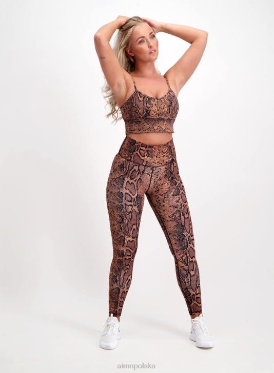 odzież JF4L287 kobiety AIM'N Biustonosz z paskiem w kształcie węża