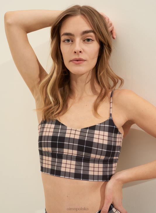 odzież JF4L294 kobiety AIM'N sprawdź mnie biustonosz z paskiem w kształcie litery V