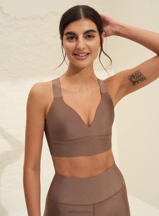 odzież JF4L54 kobiety AIM'N Biustonosz macchiato o połyskującym kształcie