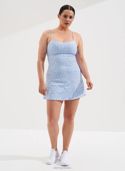 odzież JF4L604 kobiety AIM'N sukienka w kolorze fleur blanche