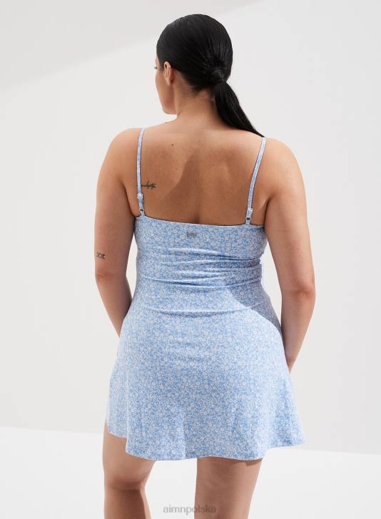 odzież JF4L604 kobiety AIM'N sukienka w kolorze fleur blanche