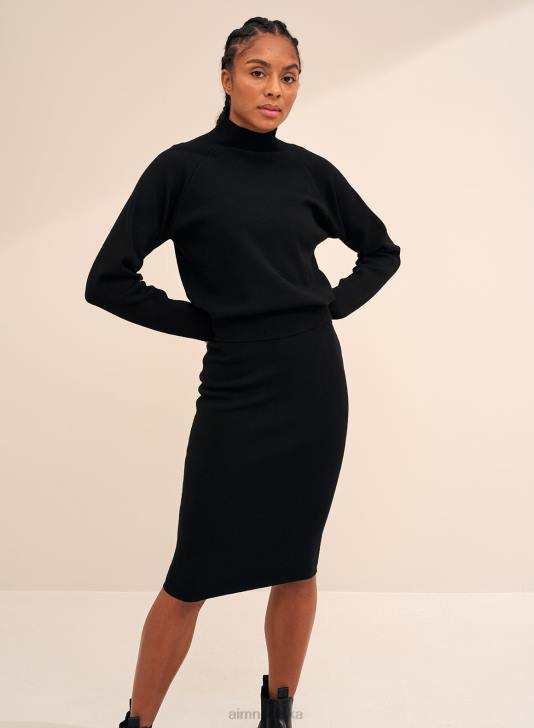 odzież JF4L435 kobiety AIM'N czarny, idealny sweterek