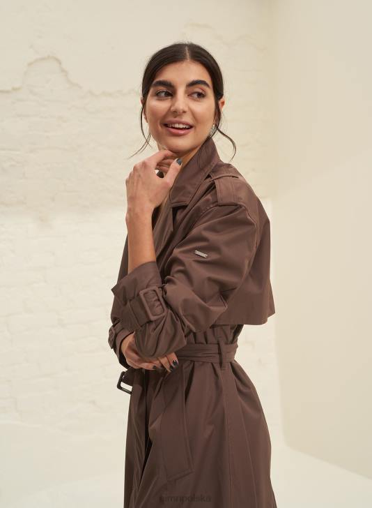 odzież JF4L722 kobiety AIM'N Trencz macchiato z recyklingu