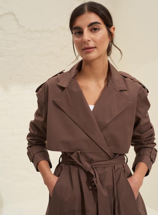 odzież JF4L722 kobiety AIM'N Trencz macchiato z recyklingu