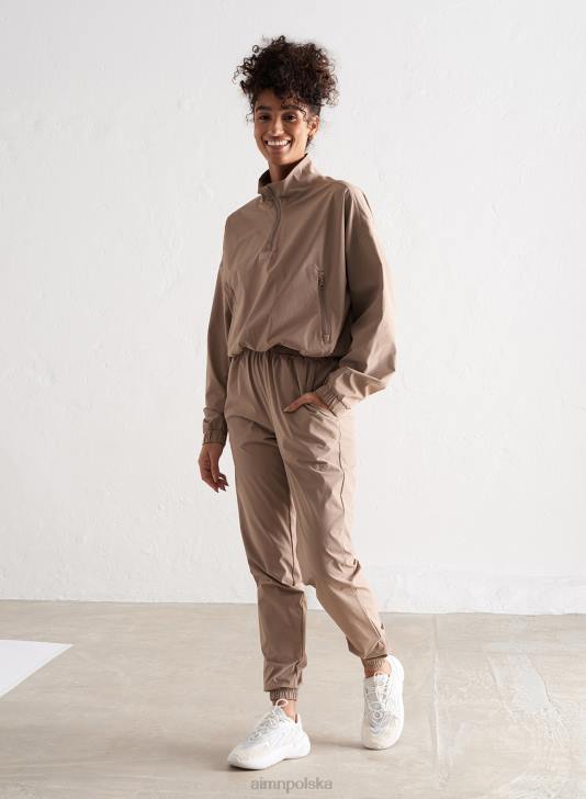 odzież JF4L727 kobiety AIM'N Kurtka wiatrówka typu espresso