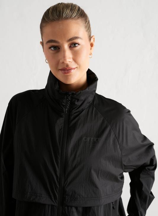 odzież JF4L733 kobiety AIM'N czarna kurtka terenowa