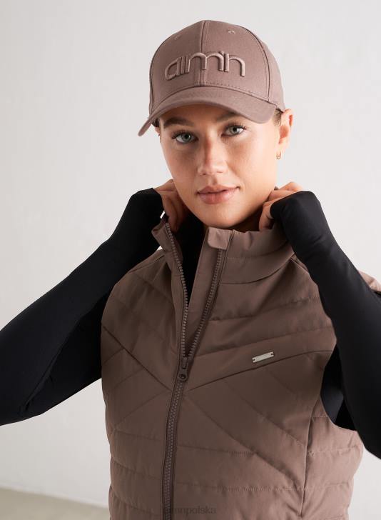 odzież JF4L748 kobiety AIM'N Wyściełana kamizelka macchiato